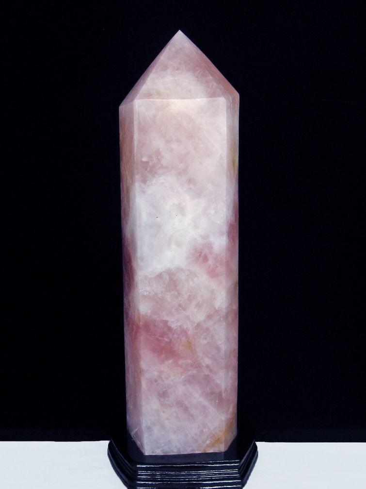 21.3Kg ローズクォーツ 六角柱 同梱不可 [T59-1026] 1枚目