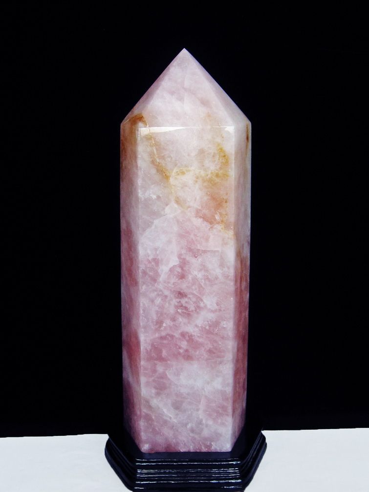 17.3Kg ローズクォーツ 六角柱 同梱不可 [T59-1028] 1枚目