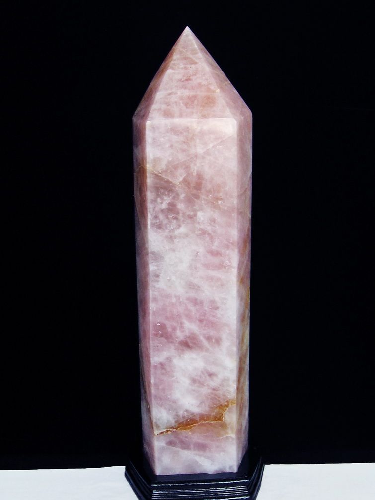 19.6Kg ローズクォーツ 六角柱 同梱不可 [T59-1031] 1枚目