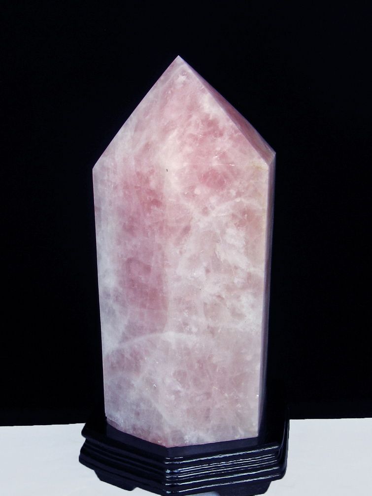 14.4Kg ローズクォーツ 六角柱 同梱不可 [T59-1032] 1枚目