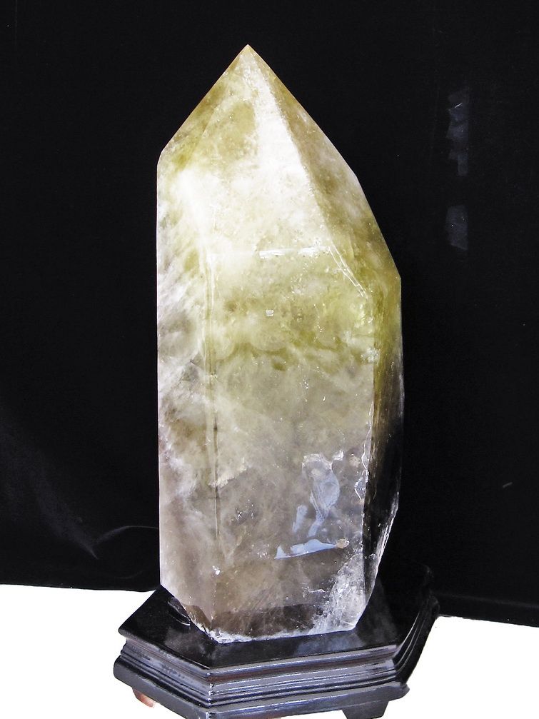 51.7Kg シトリン水晶 六角柱 同梱不可 [T59-1035] 3枚目