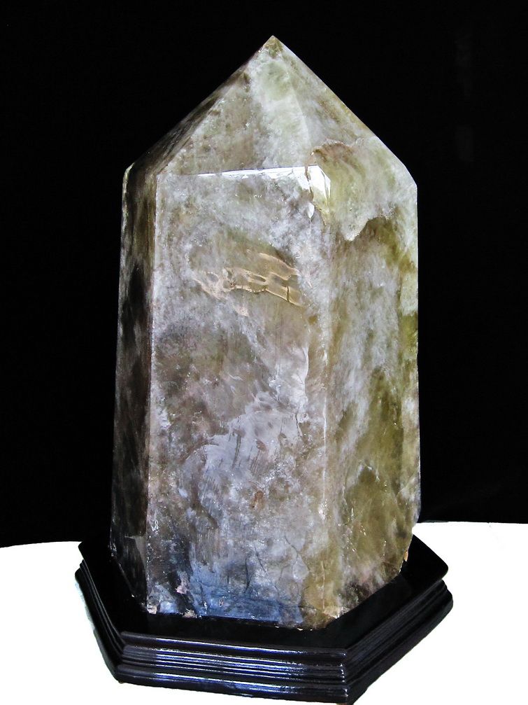 95.6Kg シトリン水晶 六角柱 同梱不可 [T59-1036] 1枚目