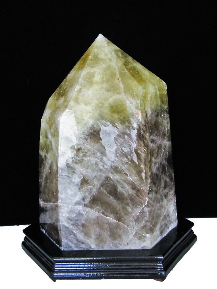 71.8Kg シトリン水晶 六角柱 同梱不可 [T59-1037] 1枚目