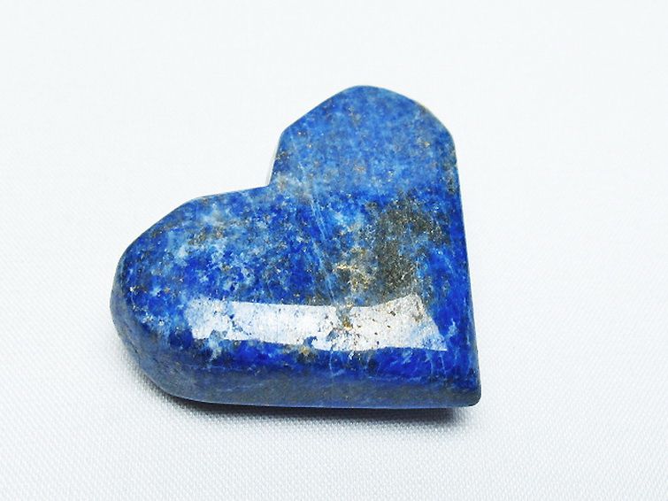 ラピスラズリ ハート 置物[T593-1326] 1枚目