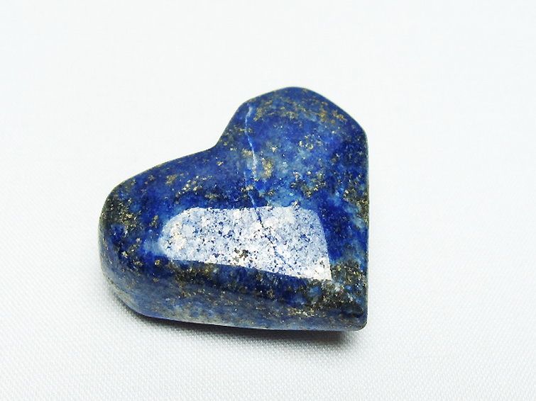 ラピスラズリ ハート 置物[T593-1371] 1枚目