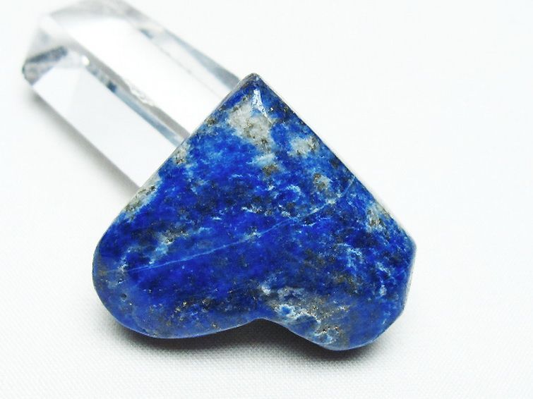 ラピスラズリ ハート 置物[T593-1371] 3枚目