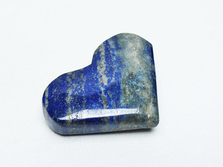 ラピスラズリ ハート 置物[T593-1376] 1枚目