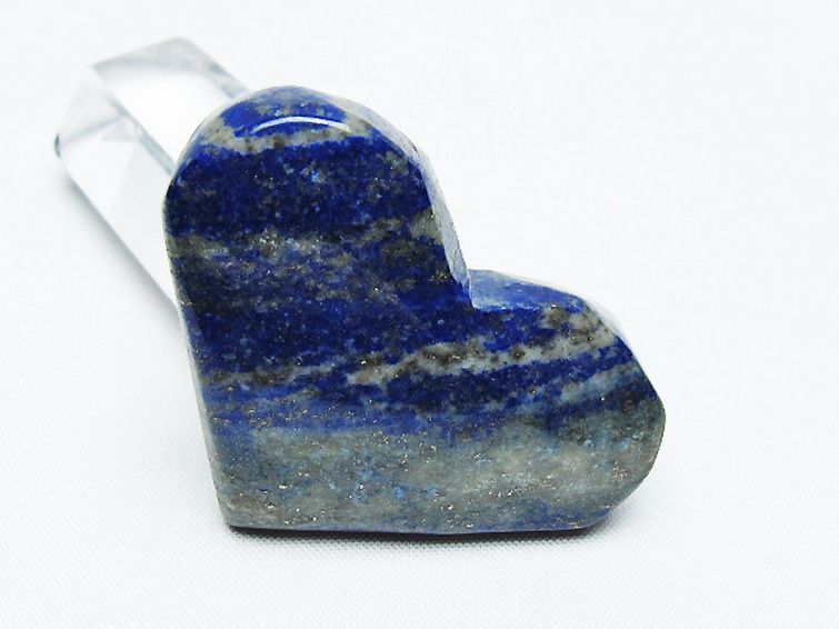 ラピスラズリ ハート 置物[T593-1376] 2枚目