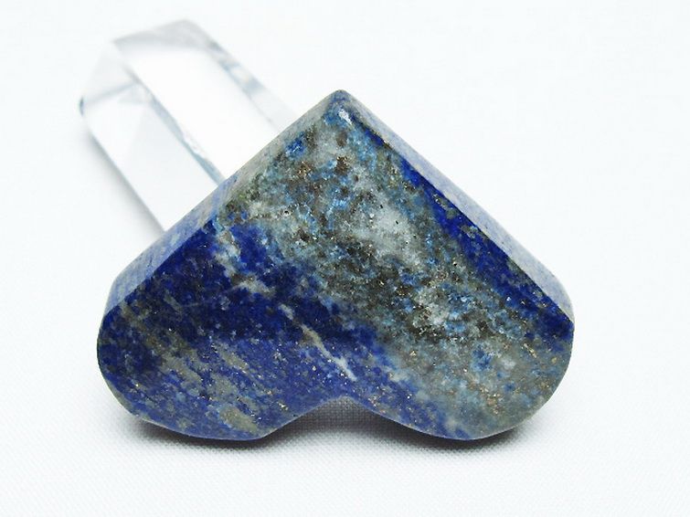 ラピスラズリ ハート 置物[T593-1376] 3枚目