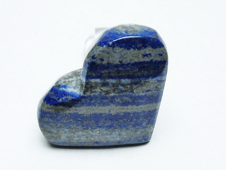 ラピスラズリ ハート 置物[T593-1414] 2枚目