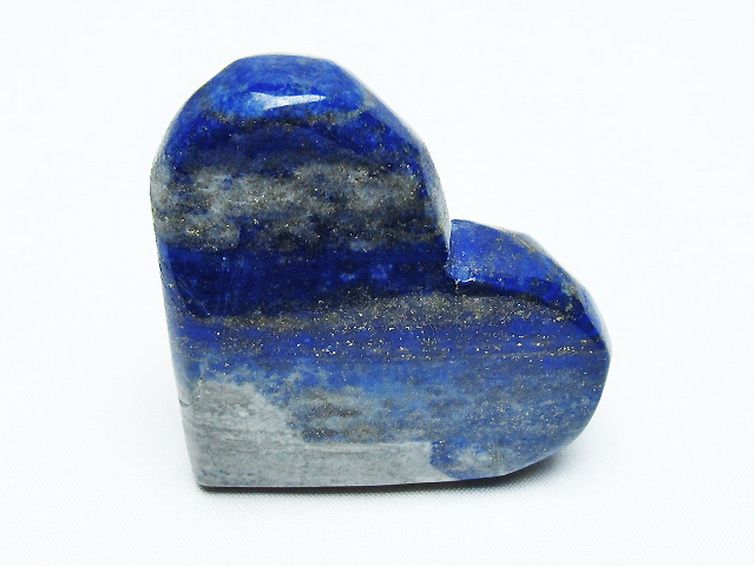 ラピスラズリ ハート 置物[T593-1416] 2枚目