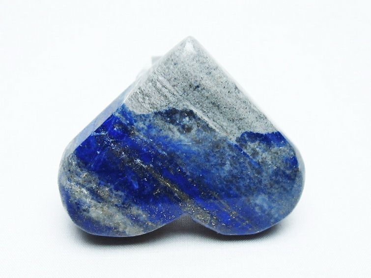 ラピスラズリ ハート 置物[T593-1416] 3枚目