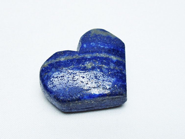 ラピスラズリ ハート 置物[T593-1418] 1枚目