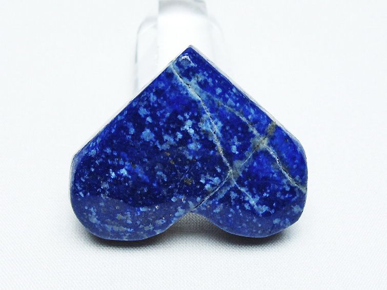 ラピスラズリ ハート 置物[T593-1426] 3枚目