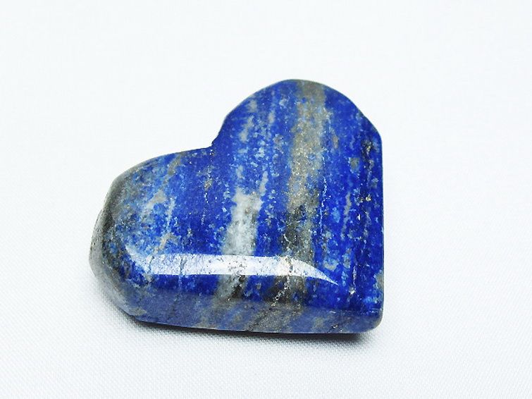 ラピスラズリ ハート 置物[T593-1431] 1枚目