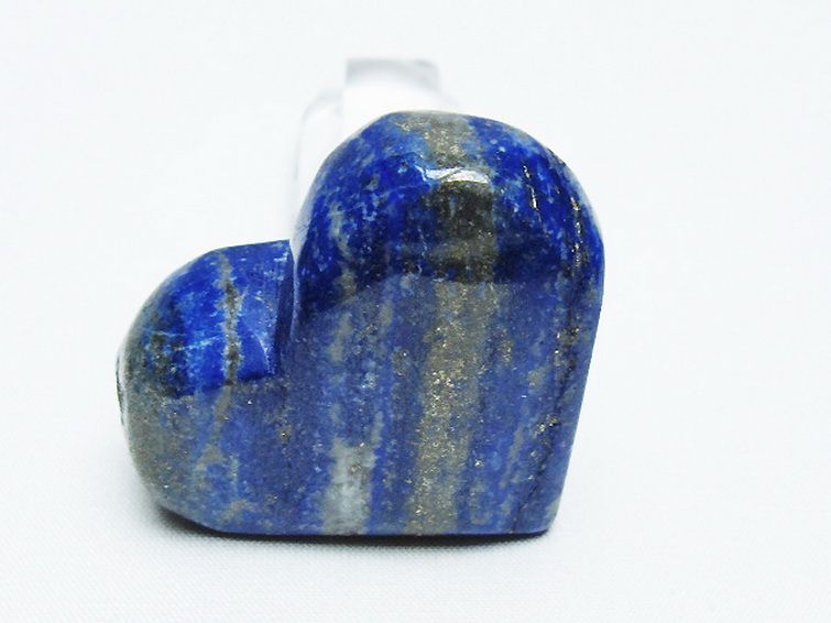 ラピスラズリ ハート 置物[T593-1431] 2枚目