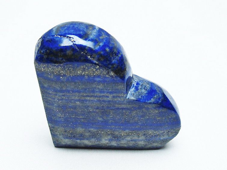 ラピスラズリ ハート 置物[T593-1462] 2枚目