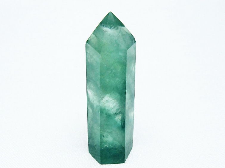 フローライト 六角柱 [t594-2637] 1枚目