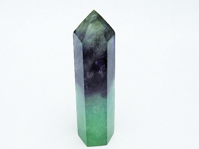 フローライト 六角柱 [t594-3238] 1枚目