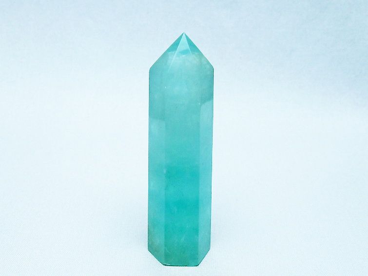 フローライト 六角柱 [t594-3411] 1枚目