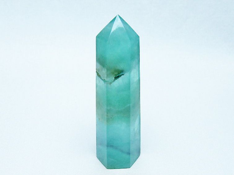 フローライト 六角柱 [t594-3413] 1枚目