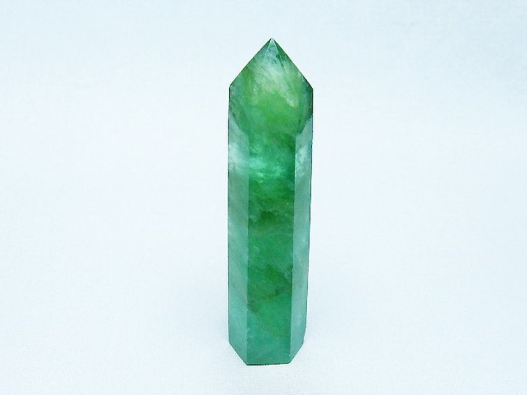 フローライト 六角柱 [t594-3428] 1枚目