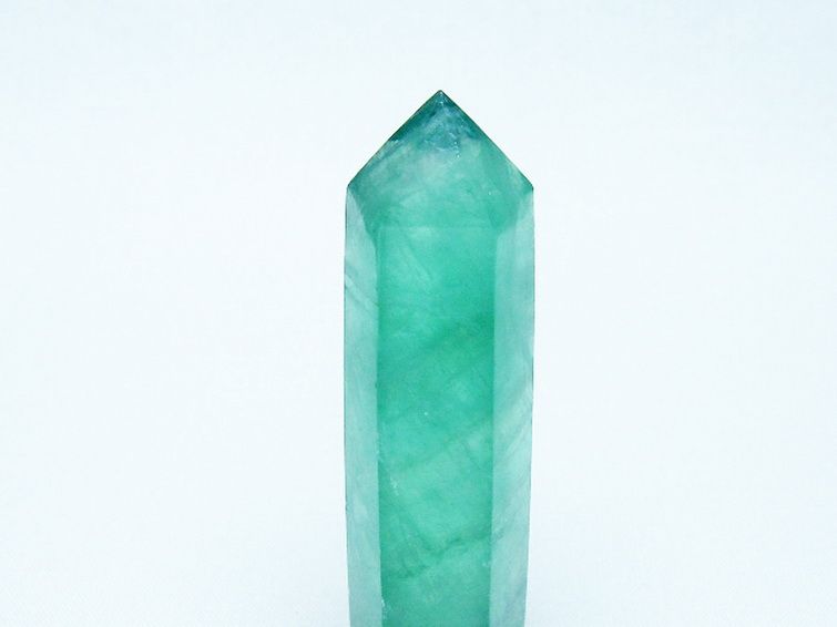 フローライト 六角柱 [t594-3450]