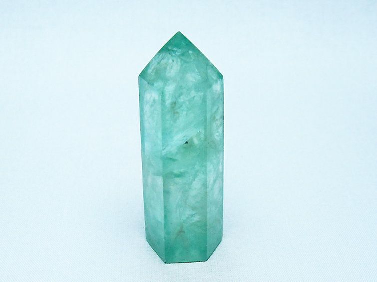 フローライト 六角柱 [t594-3457] 1枚目