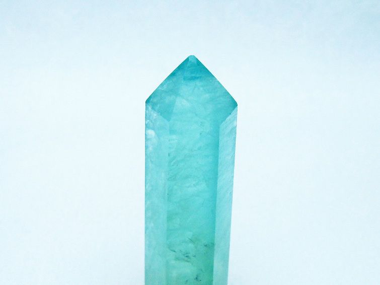 フローライト 六角柱 [t594-3530]