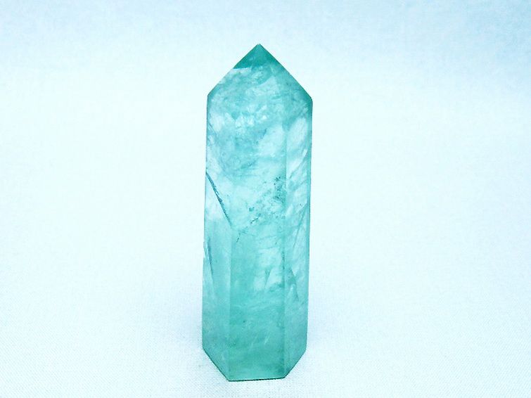 フローライト 六角柱 [t594-3533] 1枚目