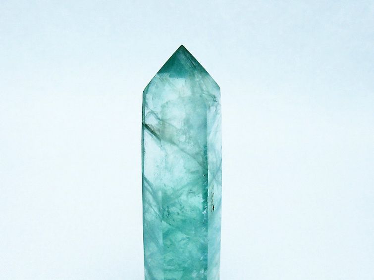 フローライト 六角柱 [t594-3545] 2枚目