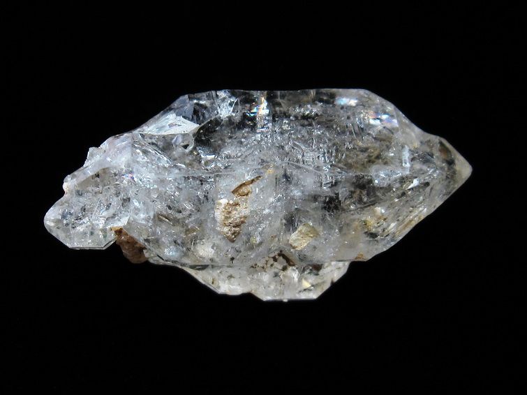 オイルイン ハーキマーダイヤモンド （石油入り ハーキマーダイヤモンド） パキスタン産 [T596-2448] 2枚目