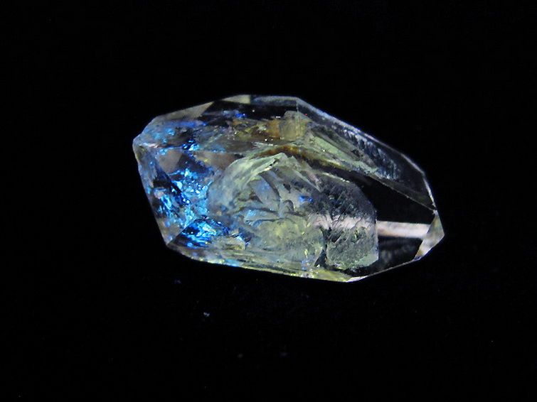 オイルクォーツ （石油入り 水晶） パキスタン産 [t596-3762] 1枚目
