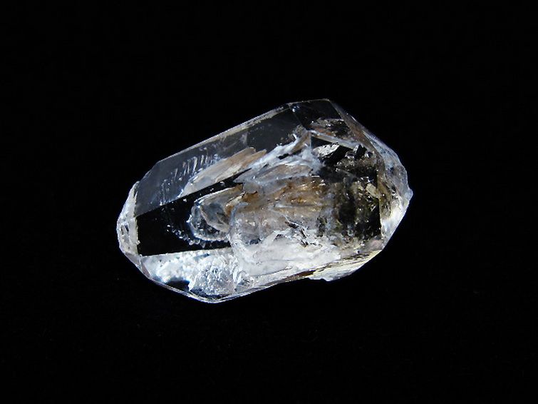 オイルクォーツ （石油入り 水晶） パキスタン産 [t596-3762] 2枚目