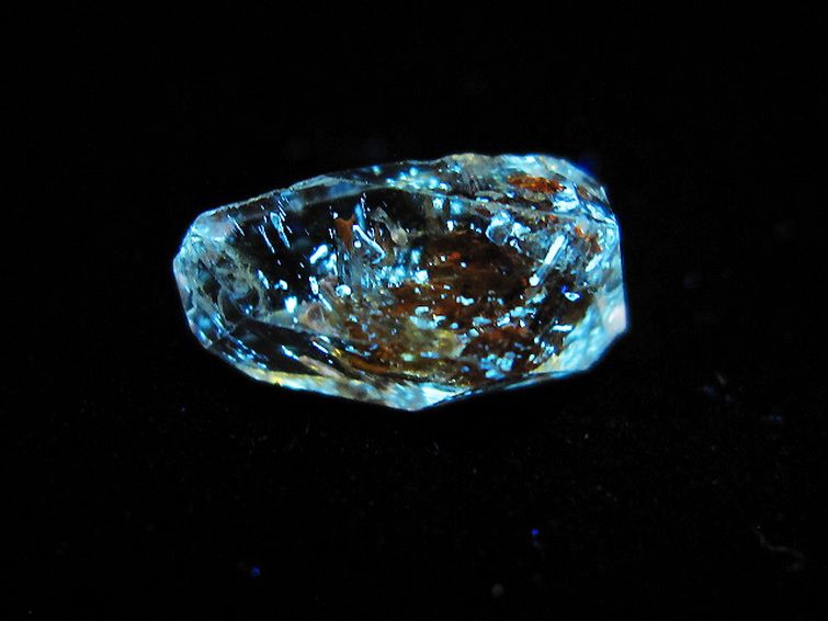 オイルクォーツ （石油入り 水晶） パキスタン産 [t596-3774] 1枚目