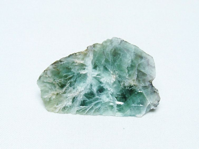 エンジェルフェザー フローライト 原石[T599-2567] 1枚目