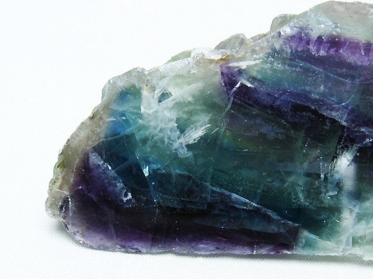 エンジェルフェザー フローライト 原石[T599-2577] 3枚目