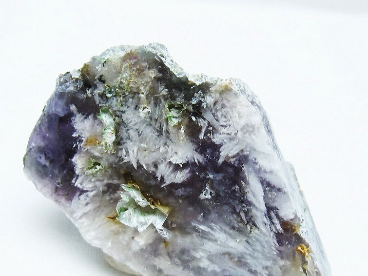 エンジェルフェザー フローライト 原石[T599-2588] 2枚目