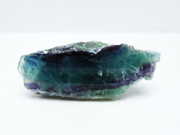 エンジェルフェザー フローライト 原石[T599-2719] 1枚目