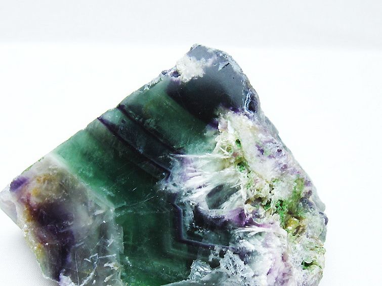 エンジェルフェザー フローライト 原石[T599-2737] 2枚目