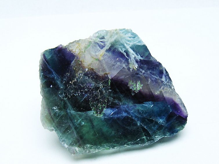 エンジェルフェザー フローライト 原石 [t599-2841] 1枚目