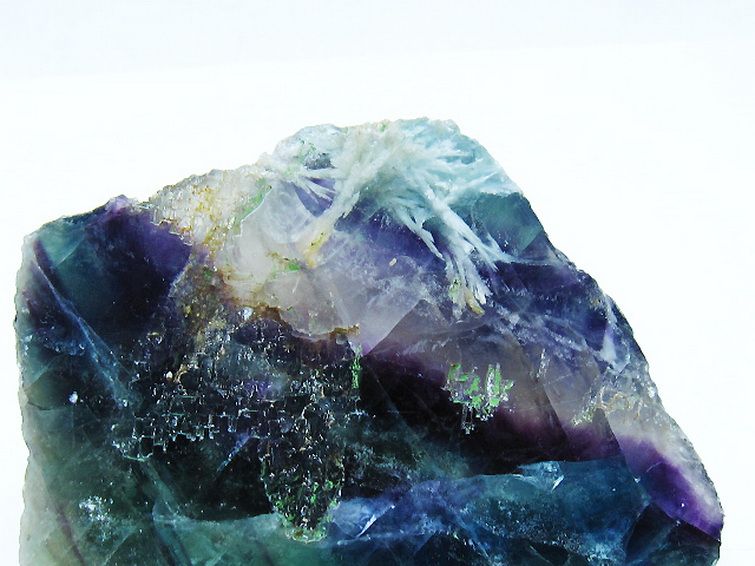 エンジェルフェザー フローライト 原石 [t599-2841] 2枚目