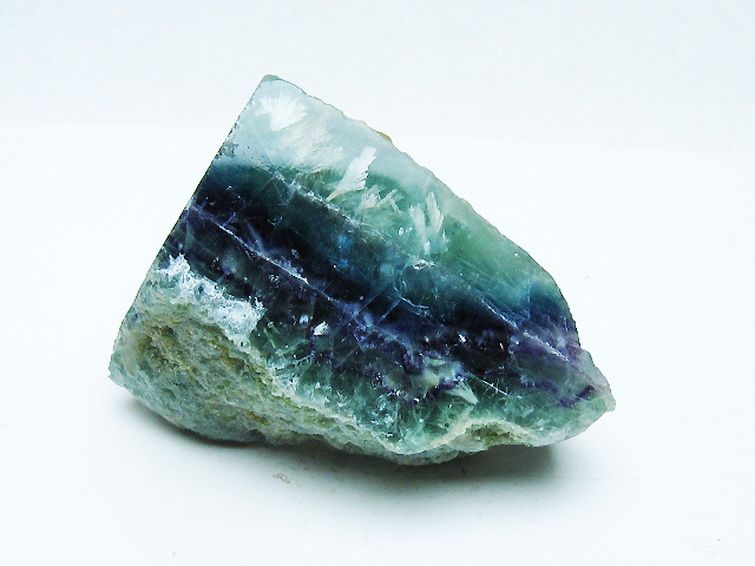 エンジェルフェザー フローライト 原石 [t599-2857] 1枚目