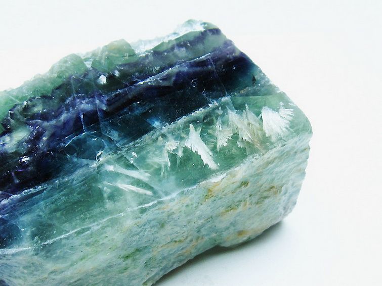 エンジェルフェザー フローライト 原石 [t599-2857] 3枚目