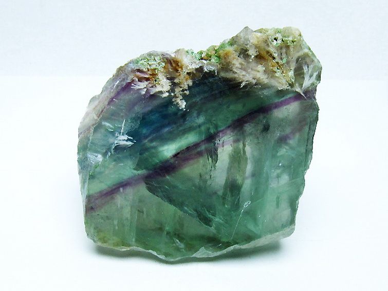 エンジェルフェザー フローライト 原石 [t599-2860] 1枚目