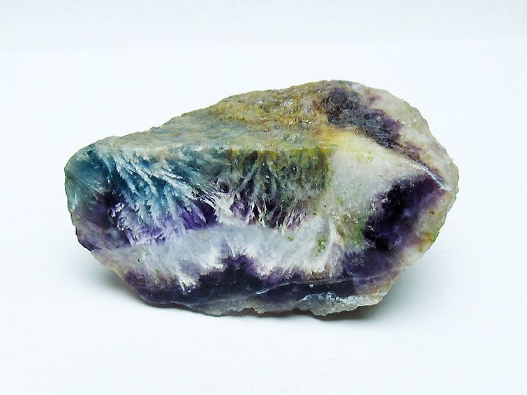 エンジェルフェザー フローライト 原石 [t599-2872] 1枚目