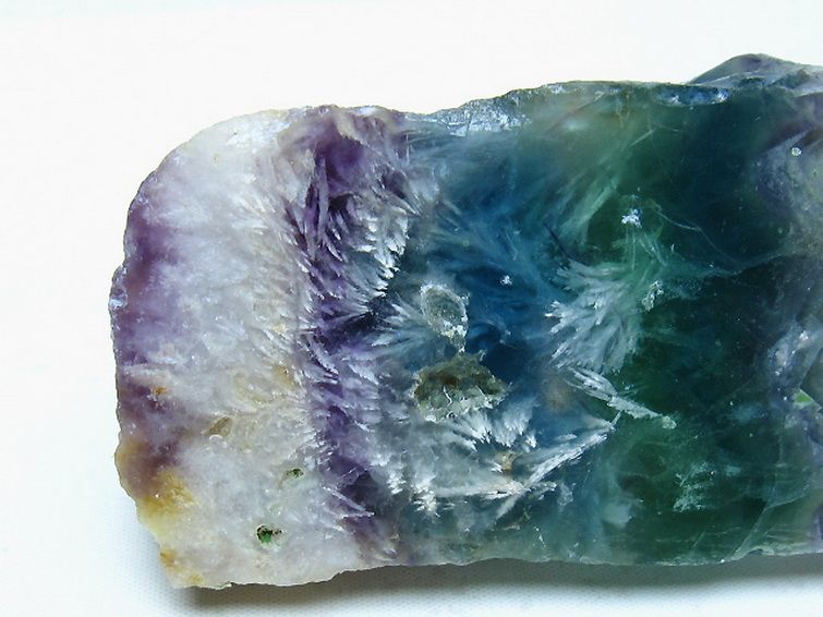 エンジェルフェザー フローライト 原石 [t599-2875] 2枚目