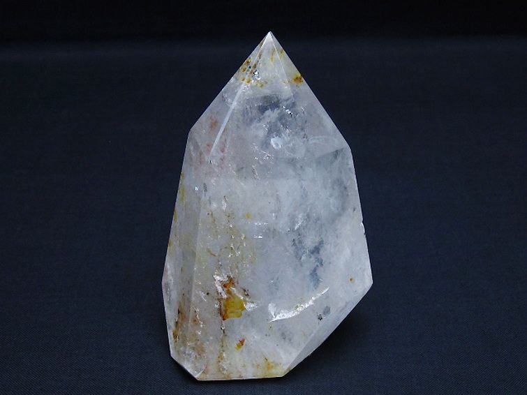 虹入り ヒマラヤ水晶 六角柱[T60-27508] 1枚目