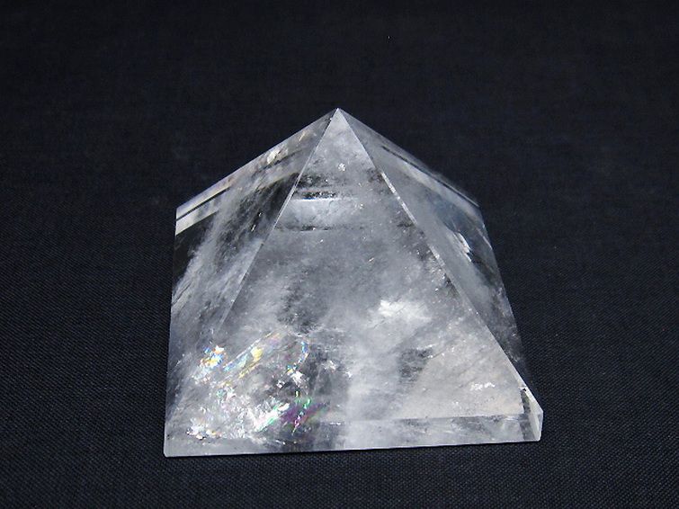 ヒマラヤ水晶ピラミッド[T600-2461] 1枚目