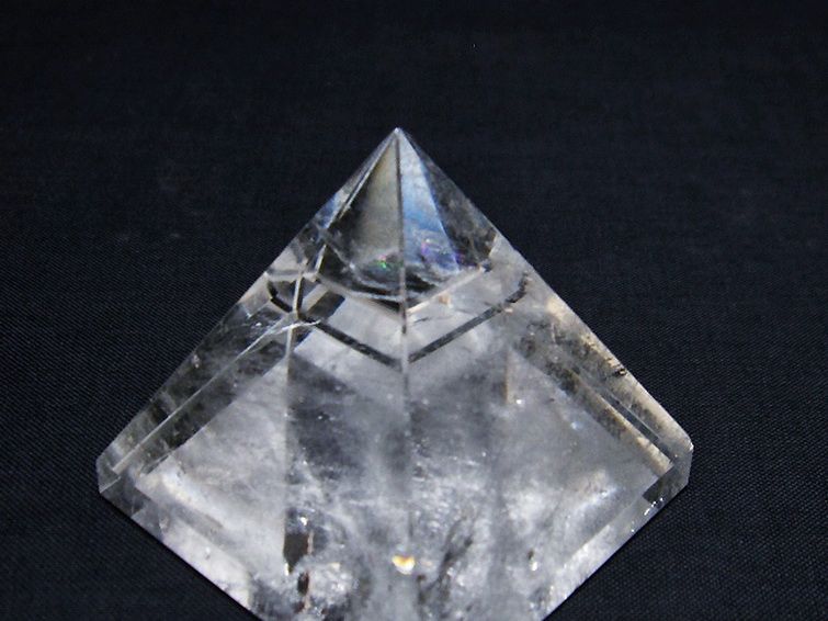 ヒマラヤ水晶ピラミッド[T600-2490] 3枚目